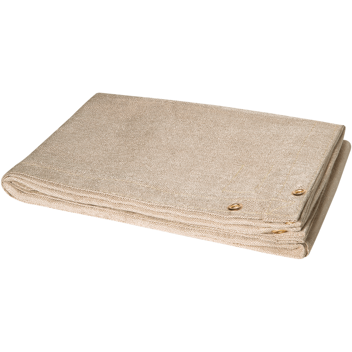 WELDING BLANKET 6'X6' 18 OZ HEAT CLEANED TAN FIBERGLASS