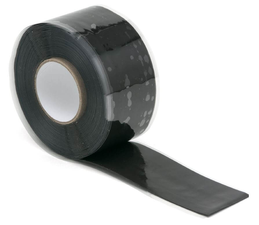 SILICONE TAPE BLACK 25MMX3M/ 1" X 9.8FT