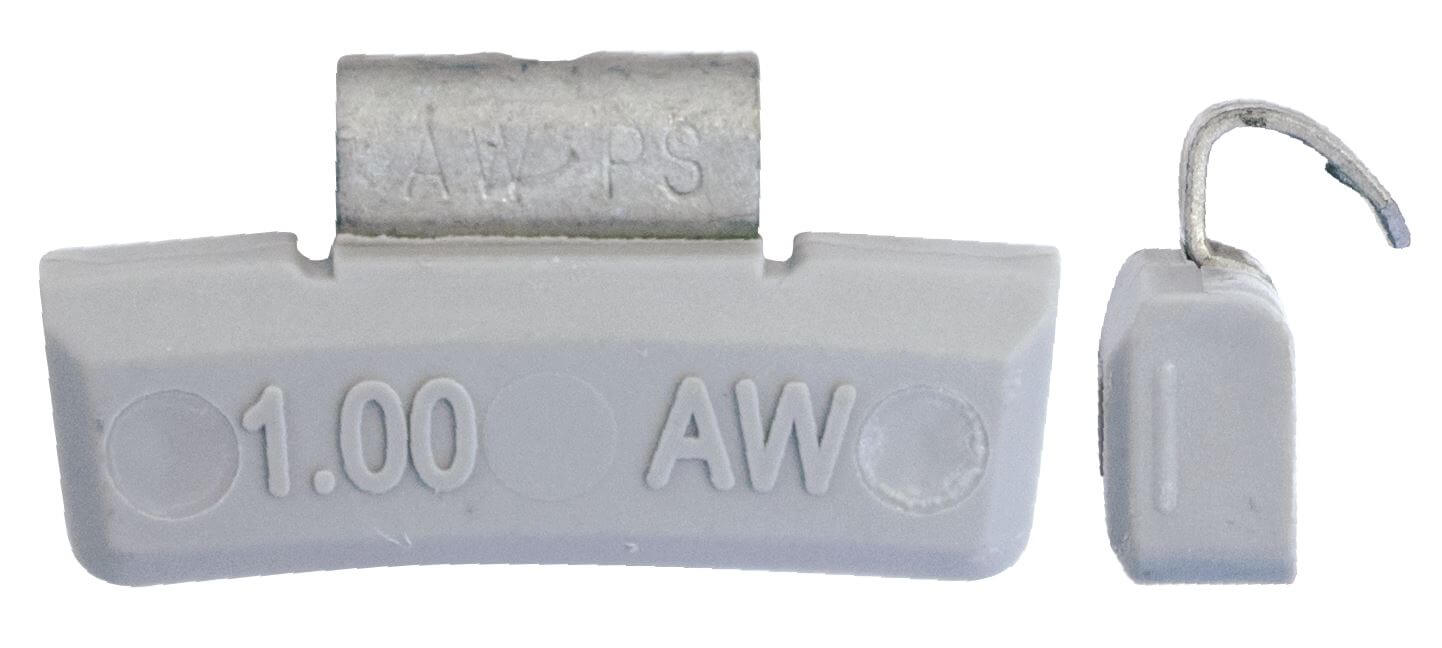 WHEEL WGHT AW SERIES PLASTEEL ALLOY WHLS 1 1/4OZ