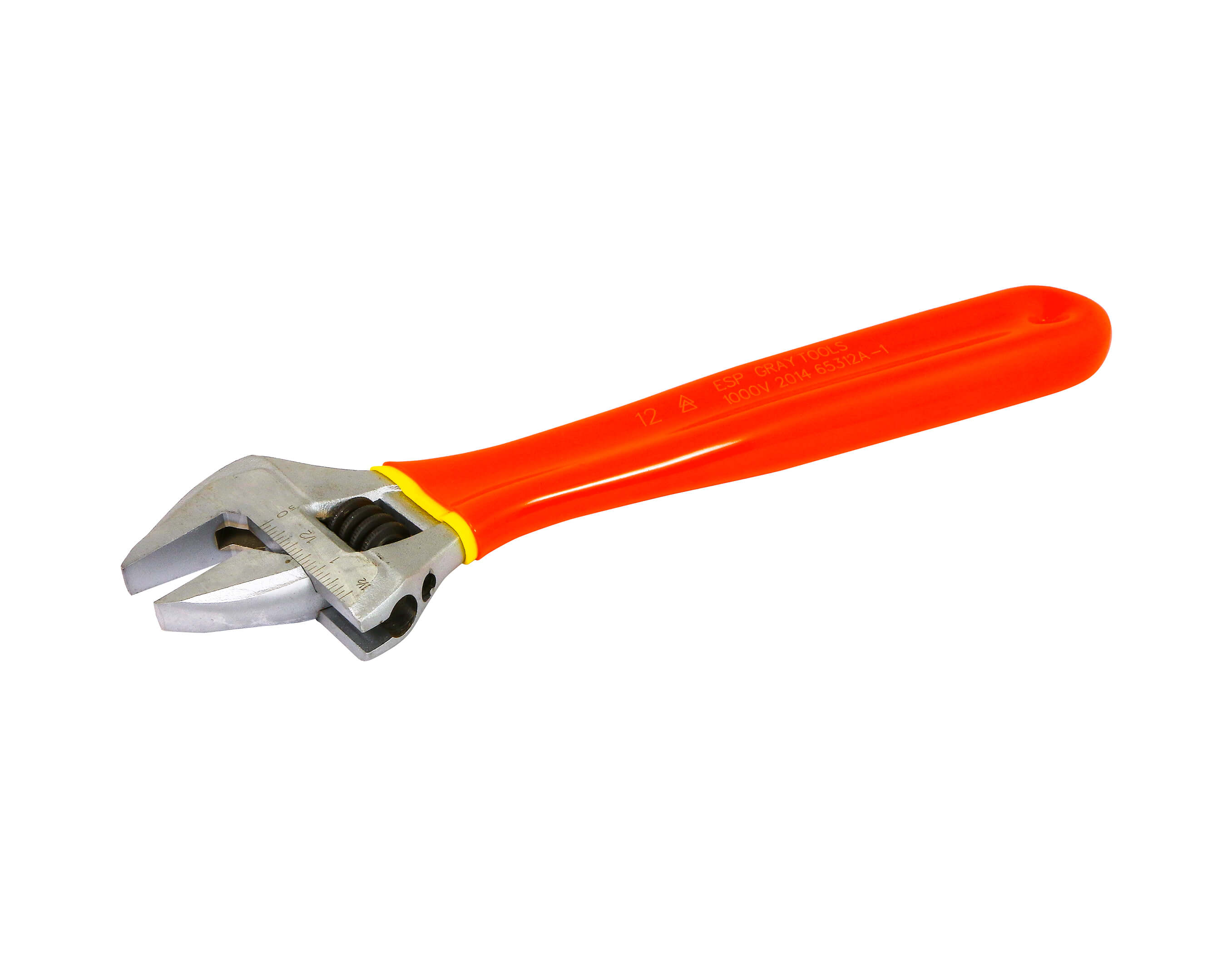 INSULATED ADJUSTABLE OPEN END WRENCH