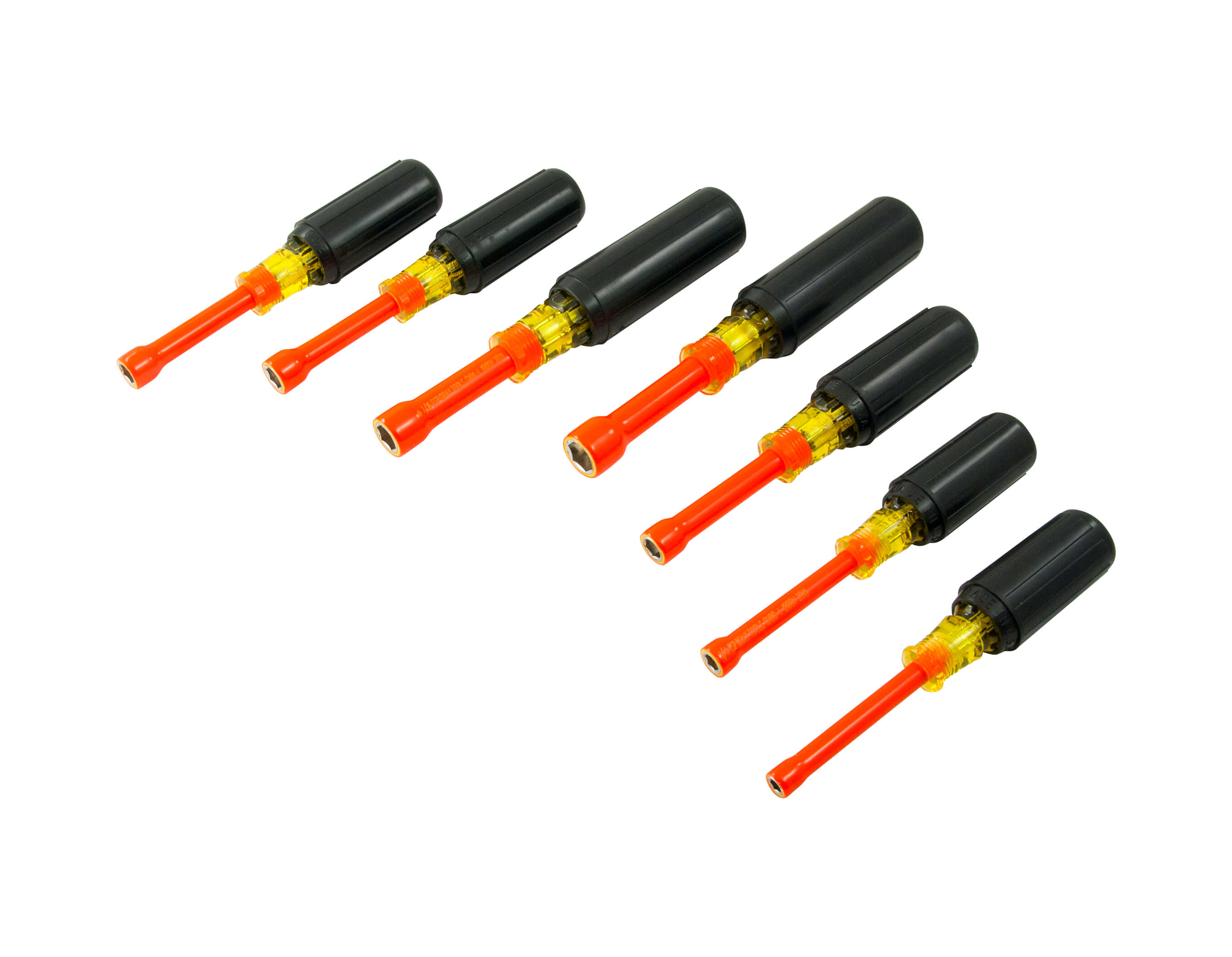 NUT DRIVER SET 7PC INSULATED (3/16"-1/2")