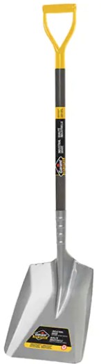 Yukon Snow Shovel, Aluminum Blade 14"W
