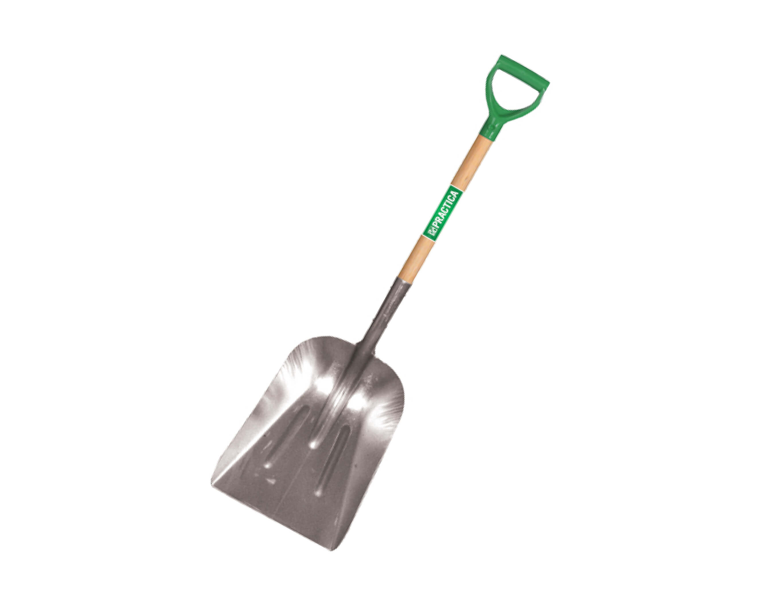 Scoop Shovel With Aluminum Blade