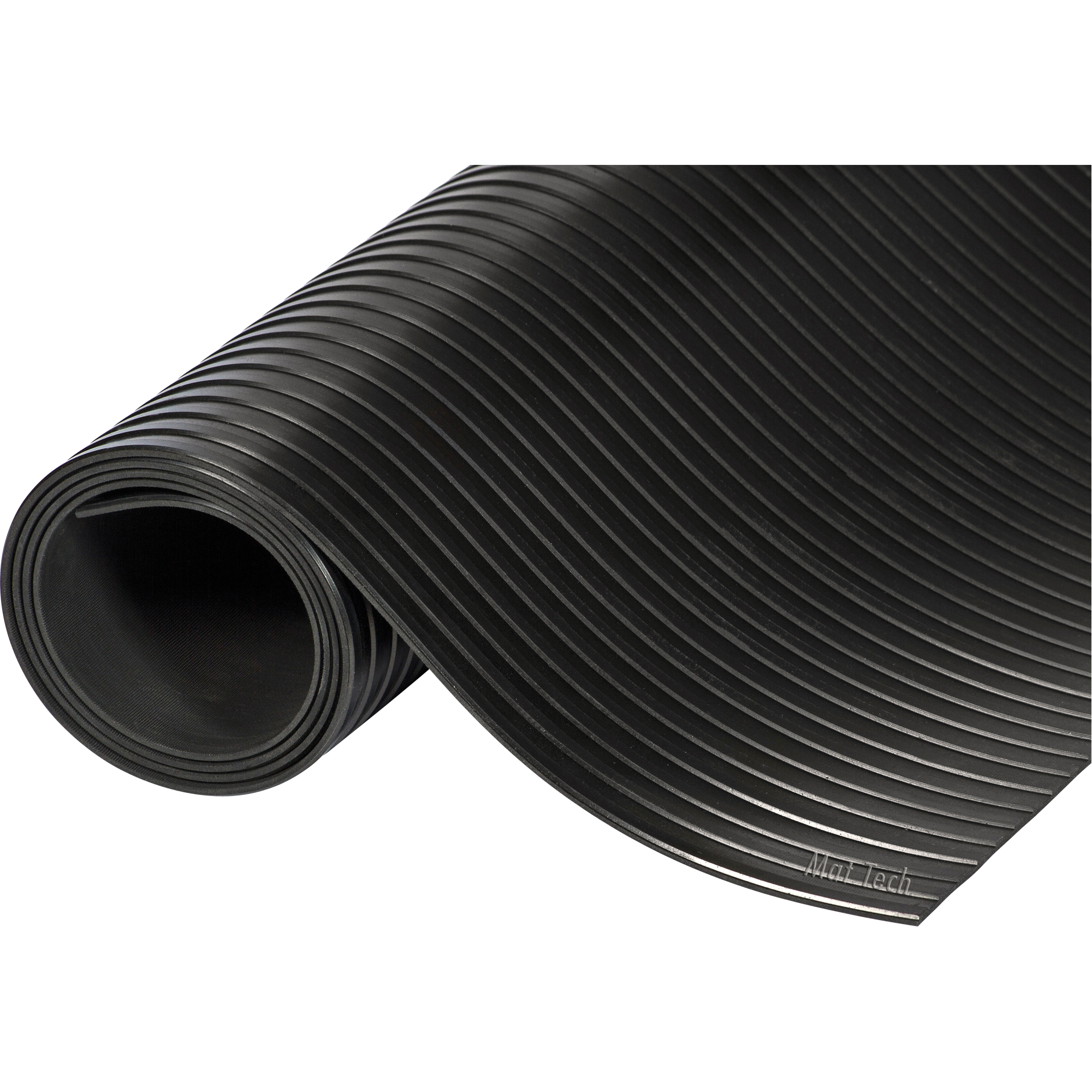 Single Line Rib Mat Wide Rib Mats, Runner, 3'x10'x1/8