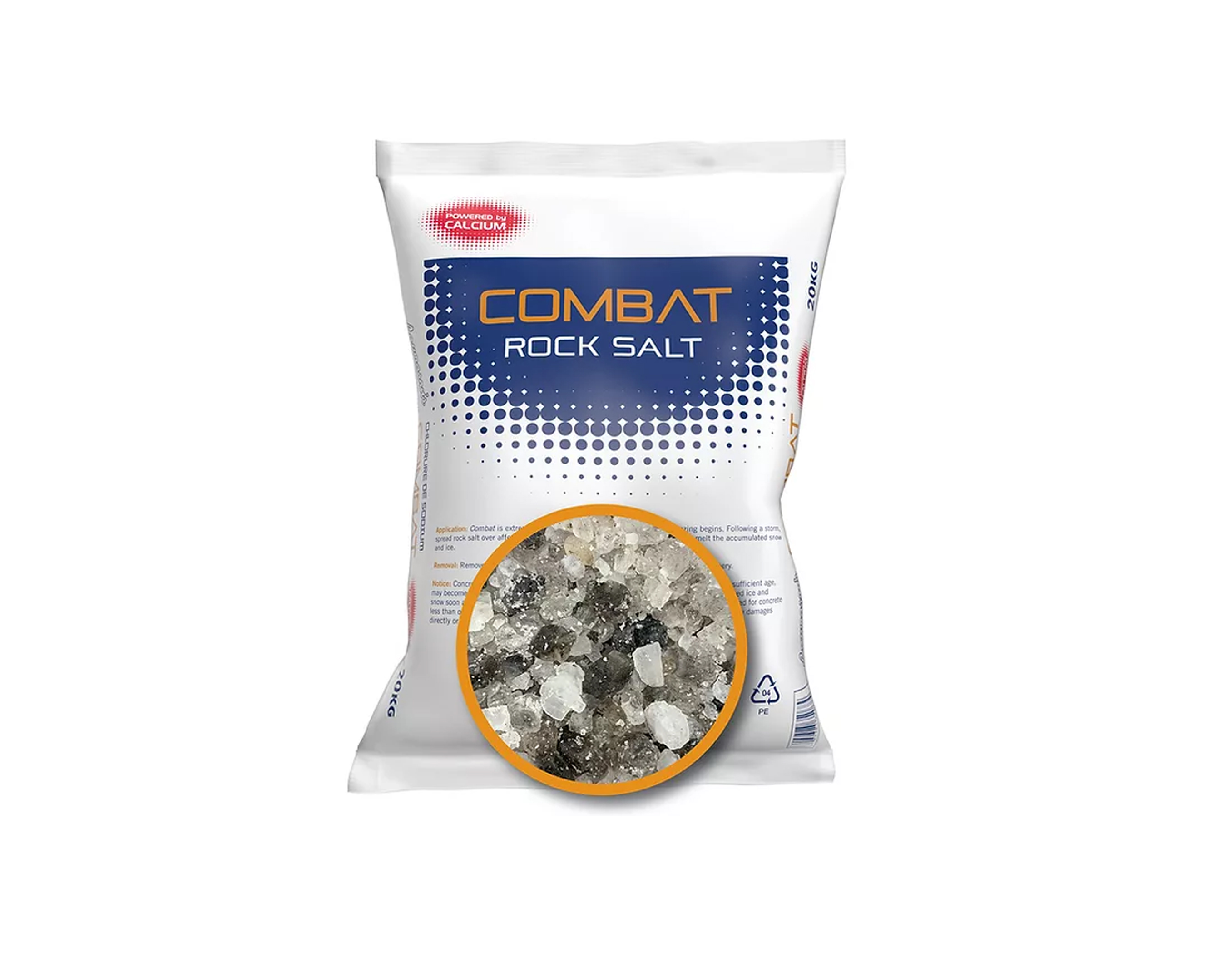 Combat Rock Salt Winter De-Icing Salt 10 KG