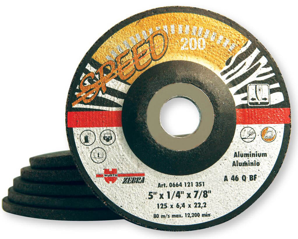 Aluminum NonFerrous Speed Grinding Wheels Bonded Abrasives
