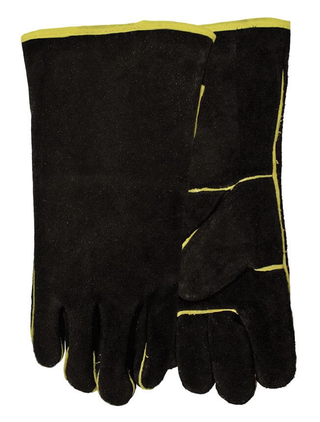 Black Fleece Lining Welding Gloves Safety Supplies Wurth Canada