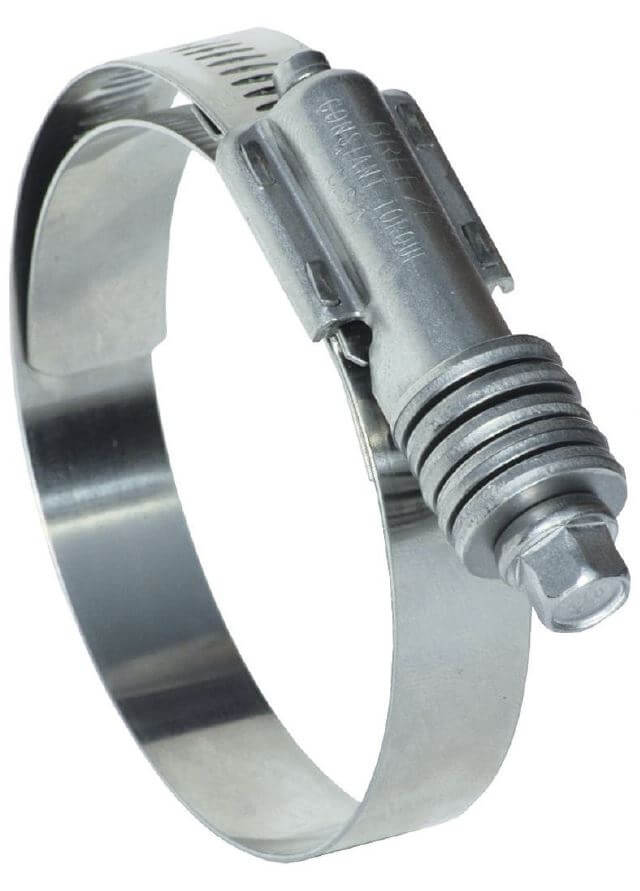 CONSTANT TORQUE CLAMP 1.25" SS BAND & SCREW