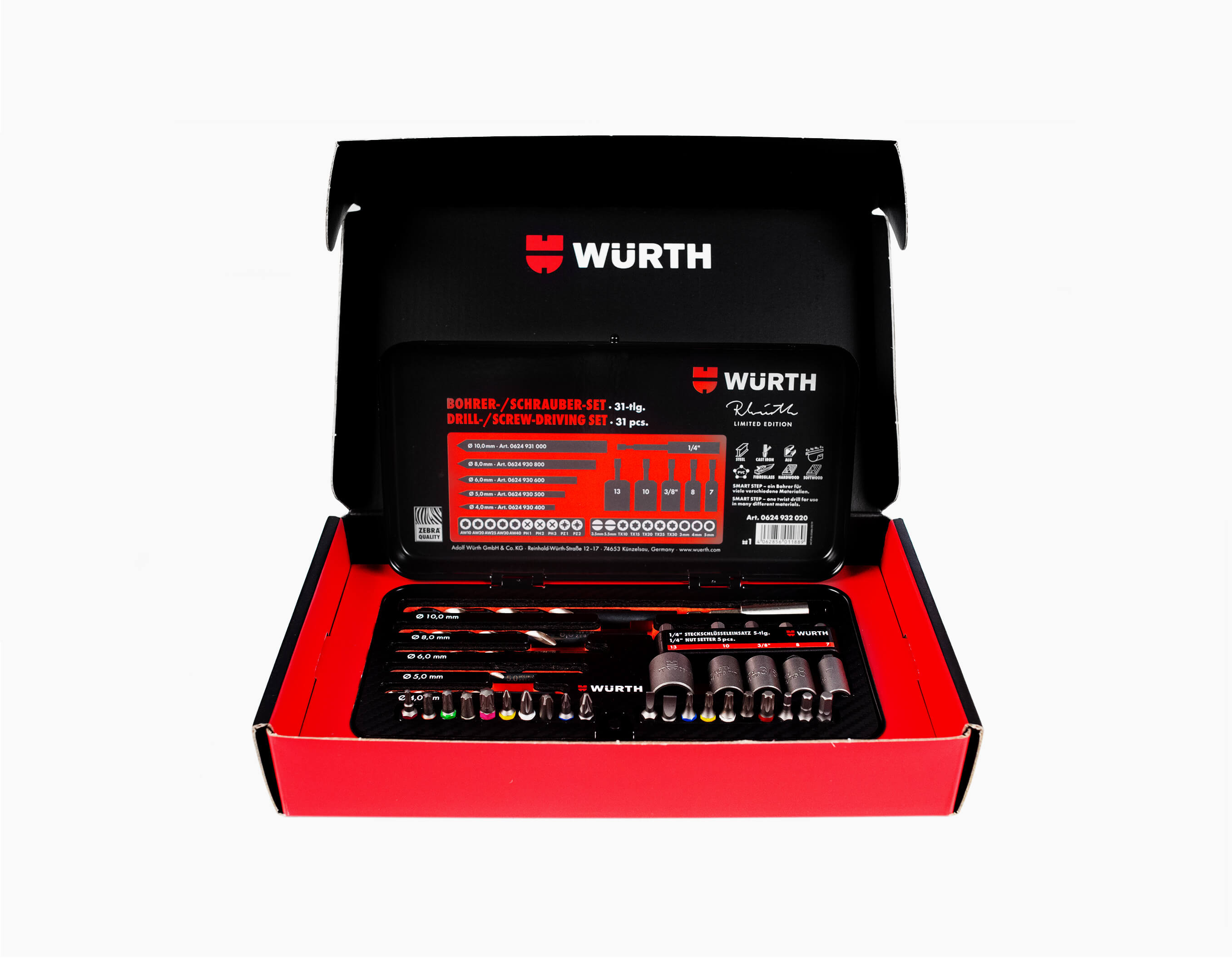 RW-Drill Bits-Nut Setters And Bit Set-31pc