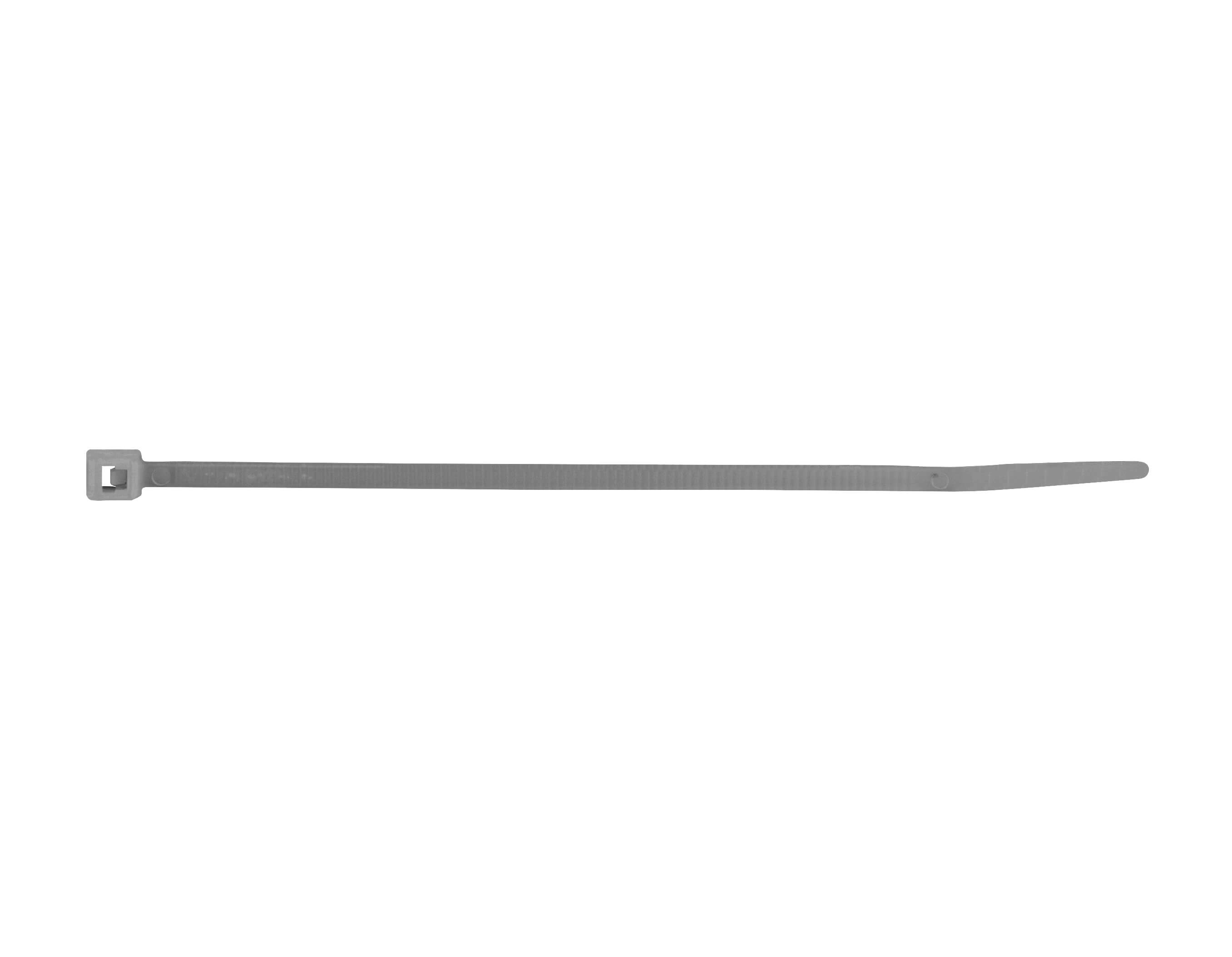 CABLE TIE 7.5'' 50LB SOLID GREY 100PK STH.762768